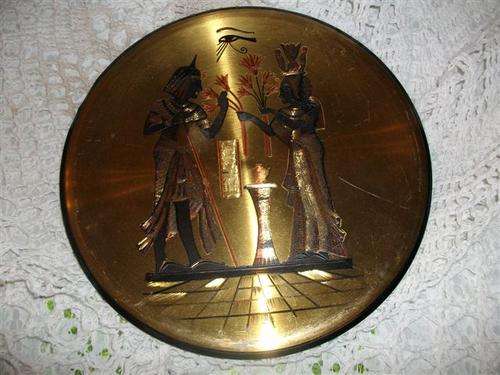 Stunning egyptian style wall plate