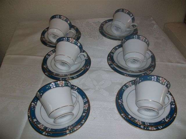 Sixlovely nortiake tea cup  trios
