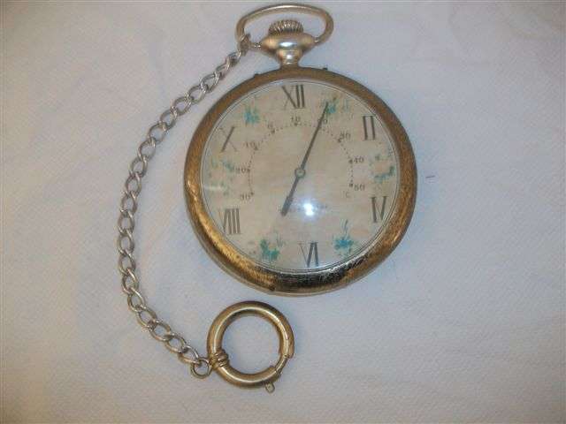 Vintage theremother in form of pocket watch working order