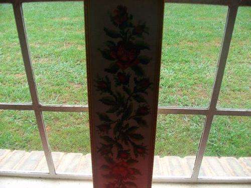 framed flower tapestrie