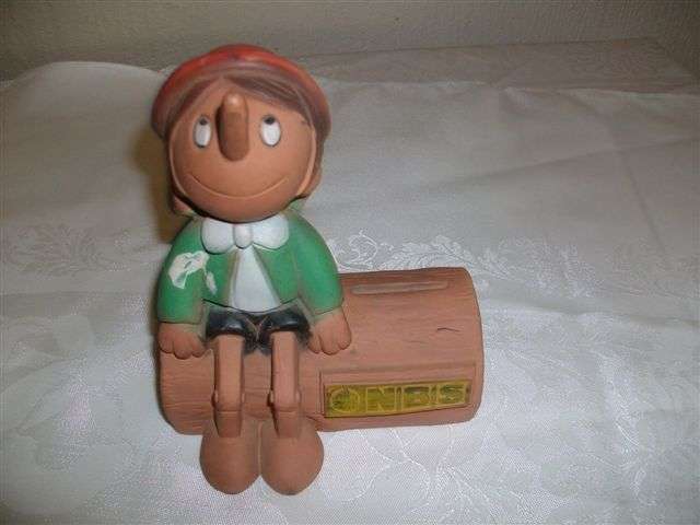 Collectable Pinocchio saving box