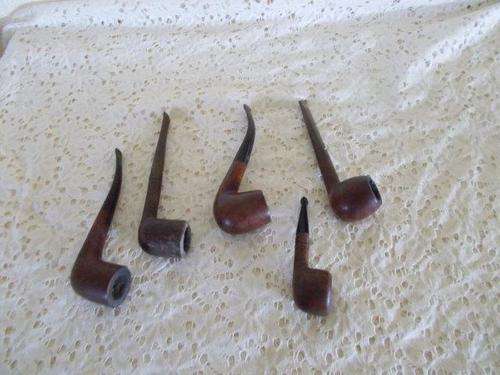 A collection of vintage pipes