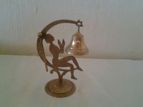 indian style brass dinner gong