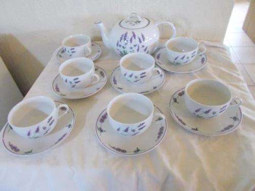 pretty Westhail lavender part teat set