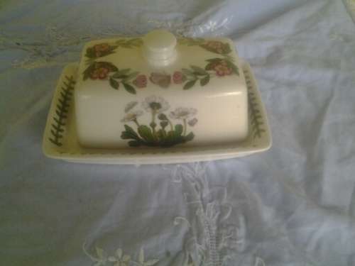 Botaincal scene portmeiron butter dish