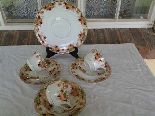 Pretty part vintage Royal staffordshire tea set