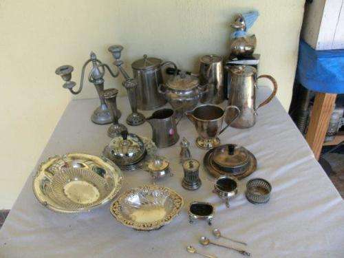 wow one huge collection of some pretty assorted sliver plated items