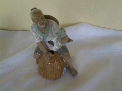 stunning japense mad man figurine ideal for your'e bosani gardens