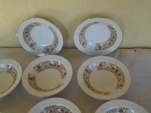 nagoya fine china lot of nine small pudding bowls