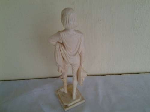 nice tall vintage resin man figurine for you're collection