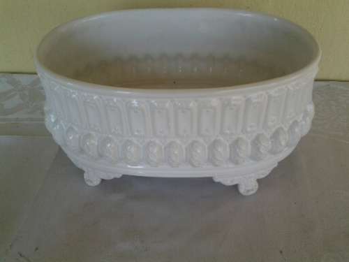 large stunning porcelain made in Portugal porcelain pot plant holder