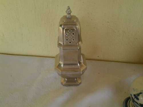 sliver plated vintage sugar sharker