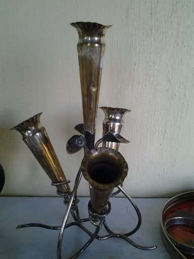 huge lot of assorted copper sliver plated items up for sale please see pictures