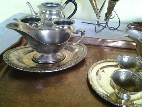 huge lot of assorted copper sliver plated items up for sale please see pictures