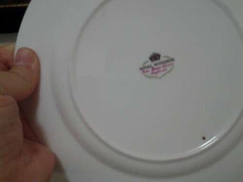 a lot of four Royal Windsor , collectable royal guard plates