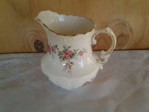 Stunning large porcelain Ashely Ansley creamer jug