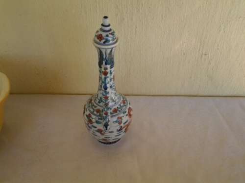 small oriental looking porcelain Turkish style jug