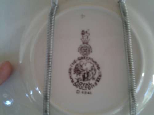 vintage Royal doulton under the green wood tree small side plate