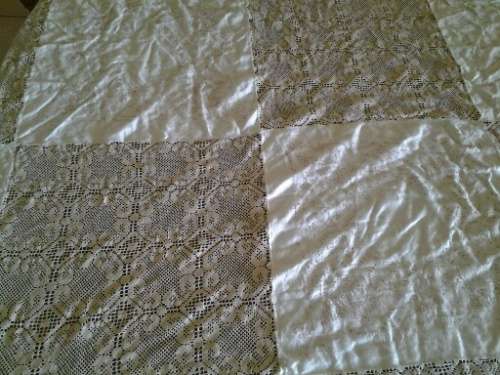 Large and stunning vintage table cloth