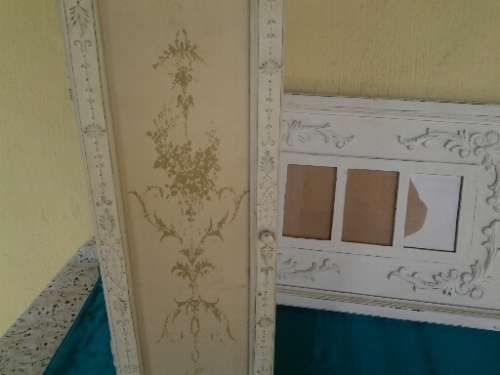 Modern nice wall picture frame with a small decorative cupboard please see pictures