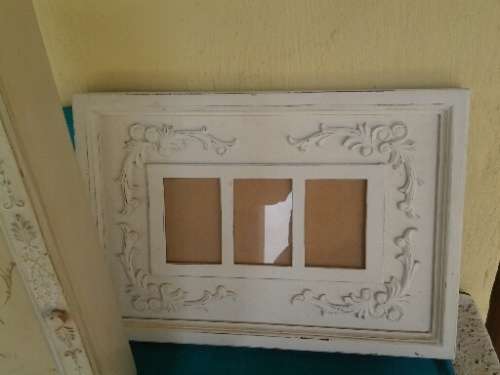 Modern nice wall picture frame with a small decorative cupboard please see pictures
