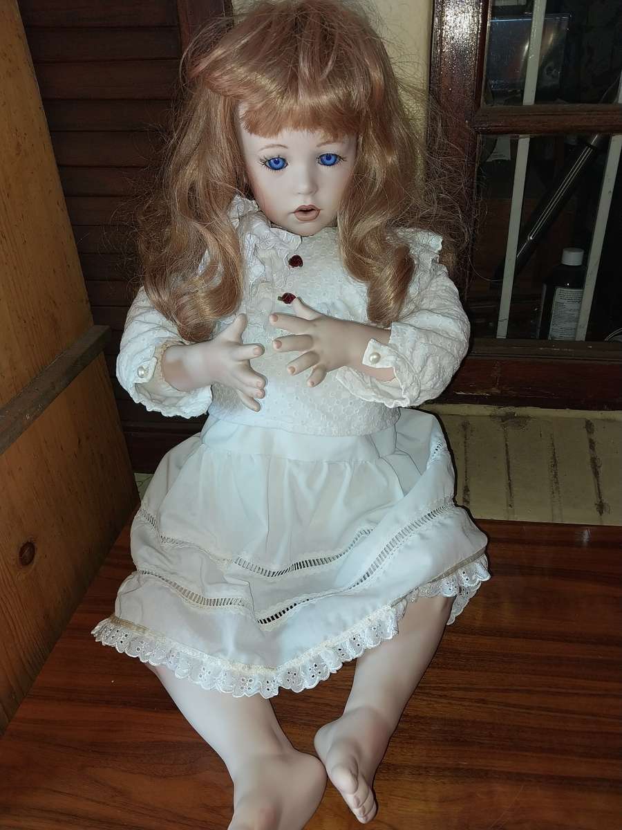 Large procelain doll