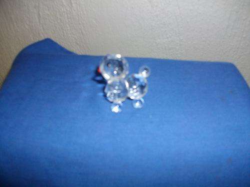 A look a like crystal little ornament's ( dog)