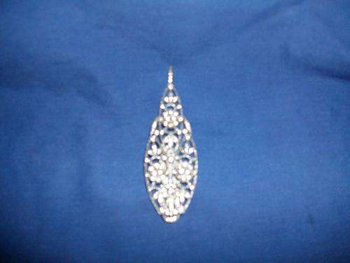 diamante, scarf  pin