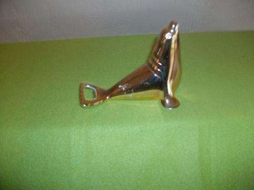Sliver plated seal bottle opener