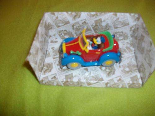 Nice collectable disney cars donald in his car