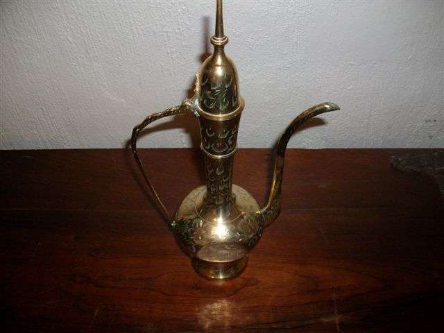 Lovely brass  turkish style jug