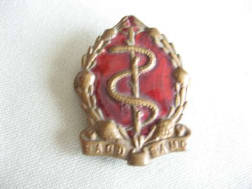 SA Medical Corps cap badge D960