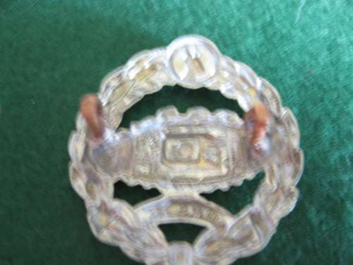SA Tank Corps WWII beret badge