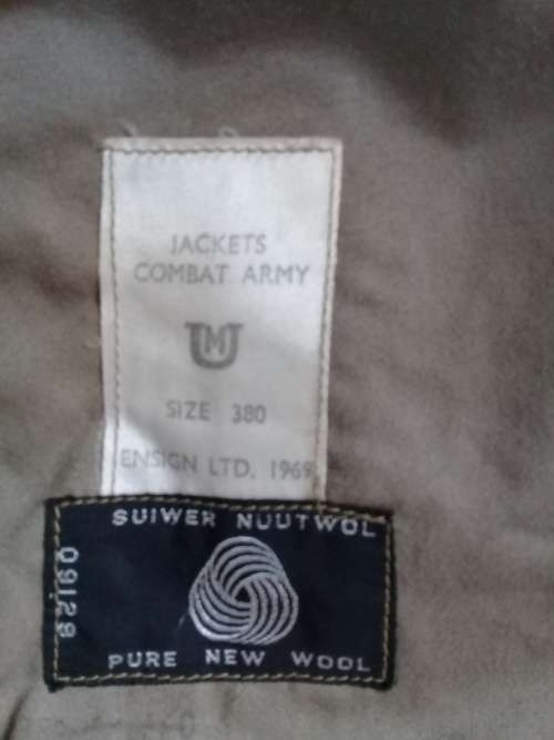 SADF Bunny Jacket size 38 new condition