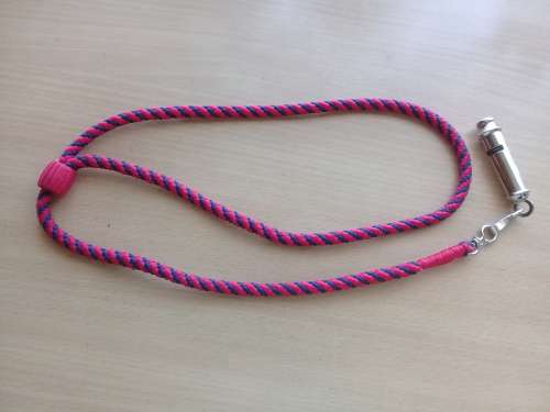 SA Engineers Corps lanyard with whistle