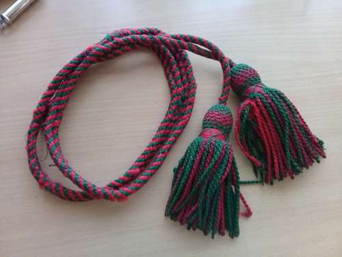Kaffrarian Rifles ceremonial lanyard, very scarce