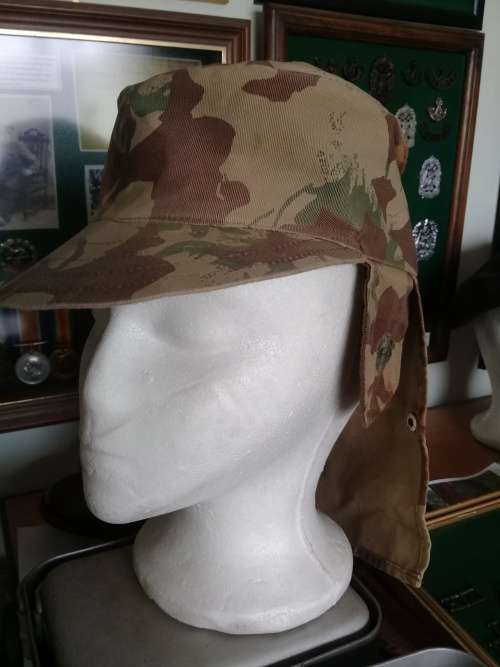 Koevoet camo flap cap with ear flaps, size 58