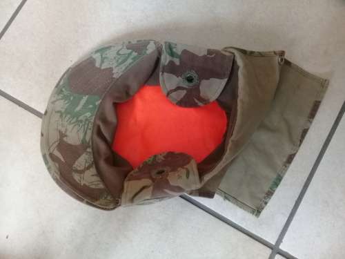 Koevoet camo flap cap with ear flaps, size 58