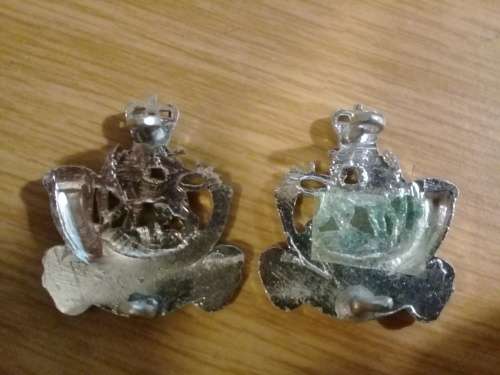 Rhodesian Light Infantry collars pair QEC