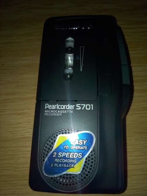 Olympus Pearlcorder 5701, micro cassette recorder