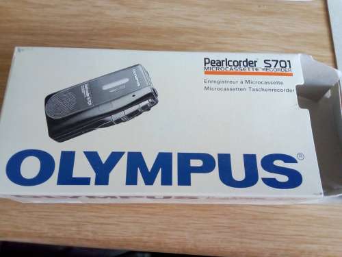 Olympus Pearlcorder 5701, micro cassette recorder