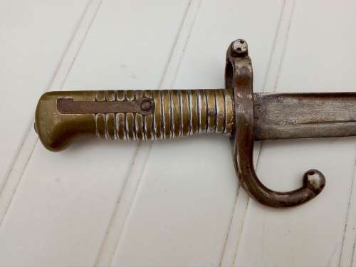 Chassepot Yataghan Model 1866 Sword Bayonet