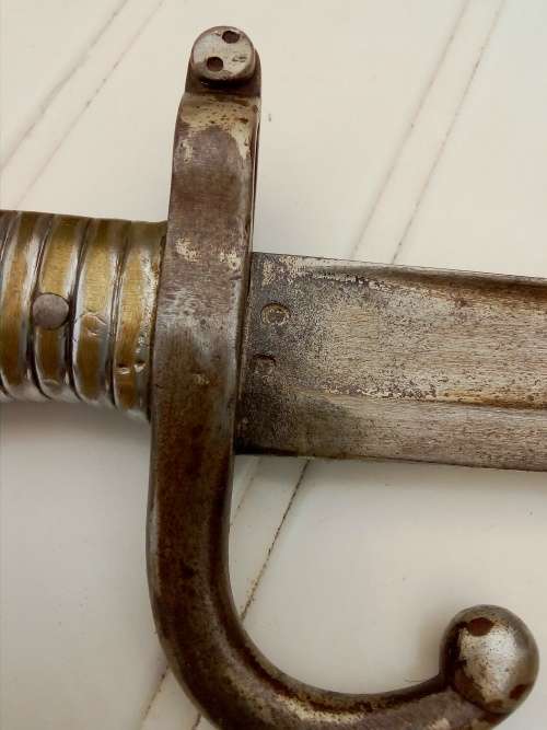 Chassepot Yataghan Model 1866 Sword Bayonet