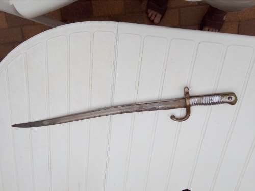 Chassepot Yataghan Model 1866 Sword Bayonet