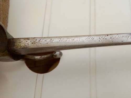 Chassepot Yataghan Model 1866 Sword Bayonet