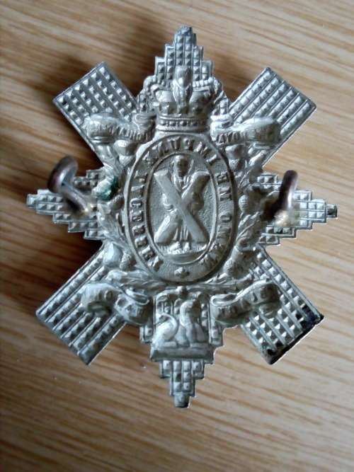 Royal Highlanders Black Watch QVC Bonnet badge