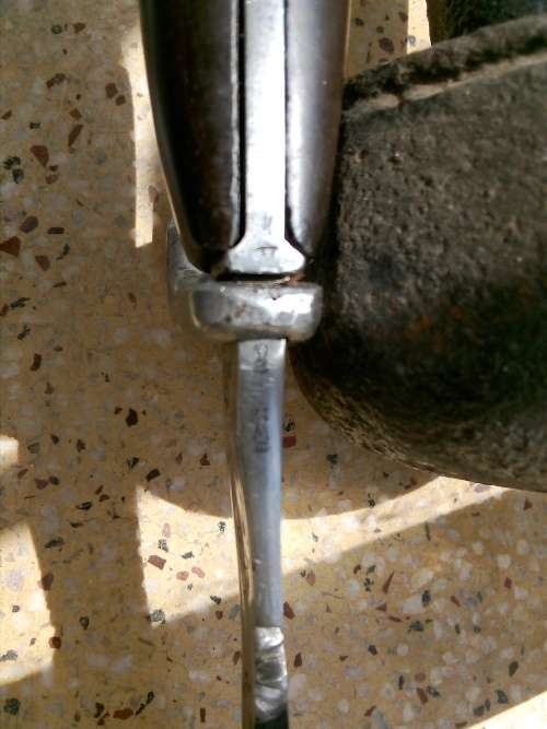 Imperial German KS98 chromed sawback dress bayonet by Erfurt