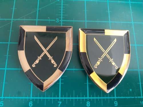 SADF Infantry School facing pair of flashes