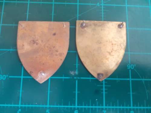 SADF Infantry School facing pair of flashes