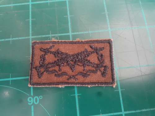 SWATF Sharpshooter cloth proficiency breast badge
